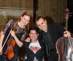 Eleonora Montagnana violinista - In trio con Ezio Bosso