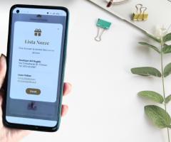 Partecipazione di nozze digitale : dettaglio della lista nozze