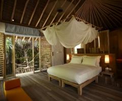 Camera per gli sposi alle Maldive