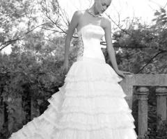 Le Spose di Ravel - Abito da sposa con gonna a balze