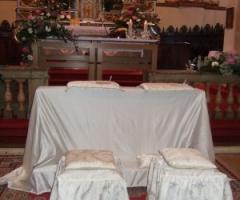 Allestimento per matrimonio in chiesa