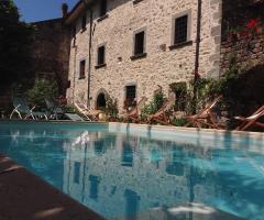 Piscina nella corte interna