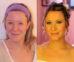 Trucco sposa - Prima a dopo