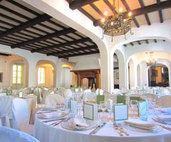 Tavoli per il ricevimento di matrimonio