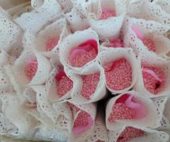 I coni porta riso colorato