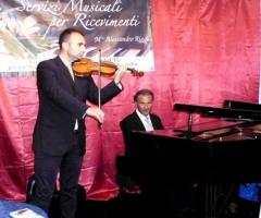 Musicista con violino per il matrimonio a Catania