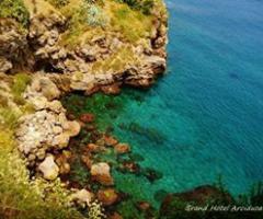 Il mare di Lipari dall'Aricduca Grand Hotel