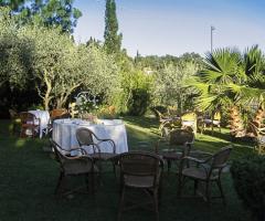 Allestimento del giardino