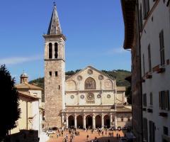 Vista del Duomo e Palazzo Bufalini