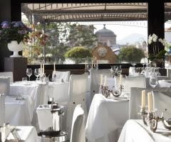 Sala per ricevimenti di matrimonio dell'Ai Tetti Dining