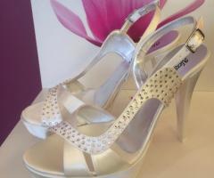 Sandalo per la sposa tacco 12 - € 110