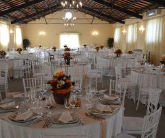 Tenuta dell'Olmo - Sala interna per ricevimenti di matrimonio