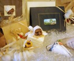 Pulcinella di cioccolato per il matrimonio