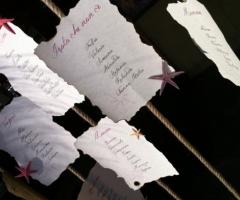 Tableau per il ricevimento di matrimonio