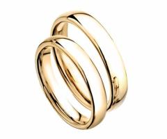 Fedi classiche in oro giallo - Collezione Comfort