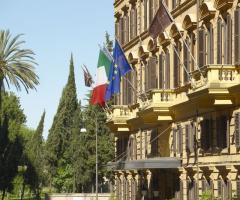 Facciata esterna di Sofitel Hotel Villa Borghese