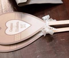 Ventagli per gli ospiti al matrimonio