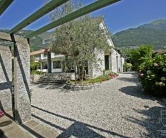 Particolare dell\'esterno della villa per il matrimonio