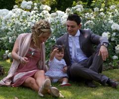 Foto durante il ricevimento di matrimonio