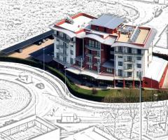 Hotel con ristorante per il ricevimento di matrimonio