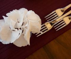 Dettaglio di mise en place