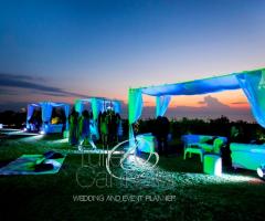 Gazebi al tramonto - Tulle & Cannella Wedding and Event Planner