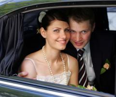 La cerimonia è finita, ed ora verso i festeggiamenti! -iovideo