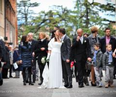 Il bacio degli sposi - Dante Fiori Fotografo