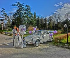 Pallone esplosivo su colonne