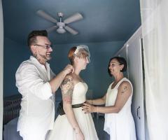Maffietti Daniele - Foto sposa con i genitori