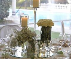 Mise en place per ricevimenti nuziali