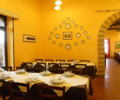 Interno della location per matrimonio presso il Agriturismo Badiula