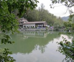 La vista della struttura dall'esterno