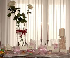 Il tavolo dei confetti