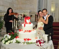 Villa Maria - Il taglio della torta nuziale