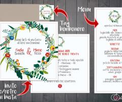 Wedding Way -  Set flower garland