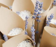 L'Apostrofo Bianco - Coni Riso e lavanda