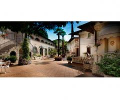 Cortile interno delle ville