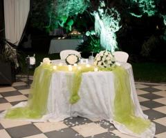 Tavolo degli sposi presso Il Covo Marino di Aci Castello (Catania)