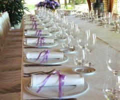 Tavolo imperiale per le nozze