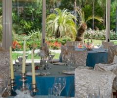 Sala con vetrate per ricevimenti