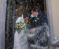 Foto del lancio del riso - Foto Studio Azais