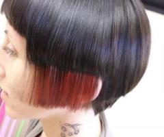 Acconciatura originale e trasgressiva per la sposa curata da Ivana Biondini