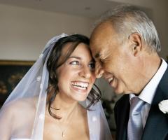La sposa con suo padre catturata da Martina Botti Fotografa