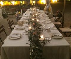 Azzurra Floral Designer - Runner tavolo imperiale