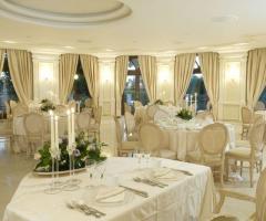 Sala interna per il ricevimento di nozze