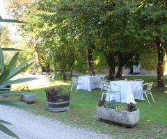 Aperitivo in giardino