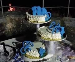 Wedding al mare - La torta degli sposi