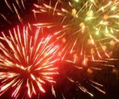 Spettacolo pirotecnico per il matrimonio