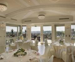 Sala Belvedere per il ricevimento di matrimonio